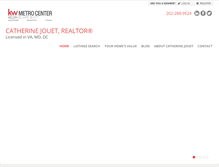 Tablet Screenshot of catherinesellshomes.com
